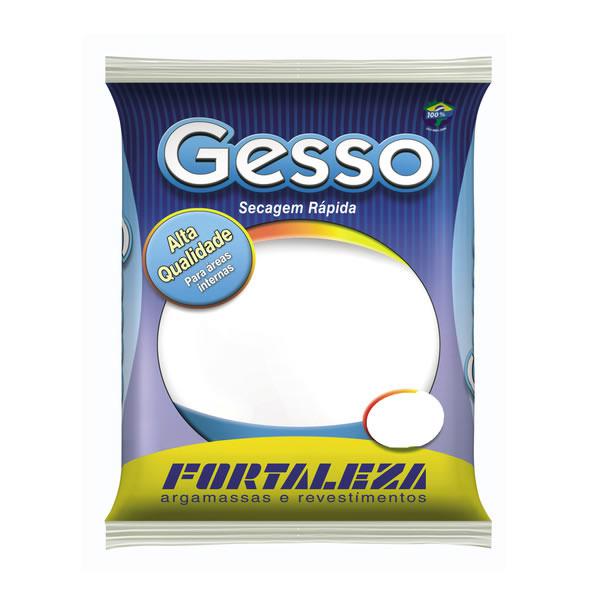 Gesso em Pó Secagem Rápida 4Kg Fortaleza